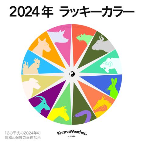 2024年幸運色|2024年のラッキーカラーは〇〇！最強開運色で運気。